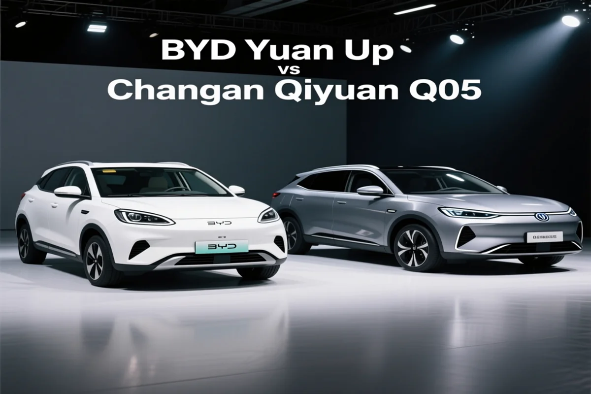 BYD Yuan Up и Changan Qiyuan Q05 — два городских электромобиля