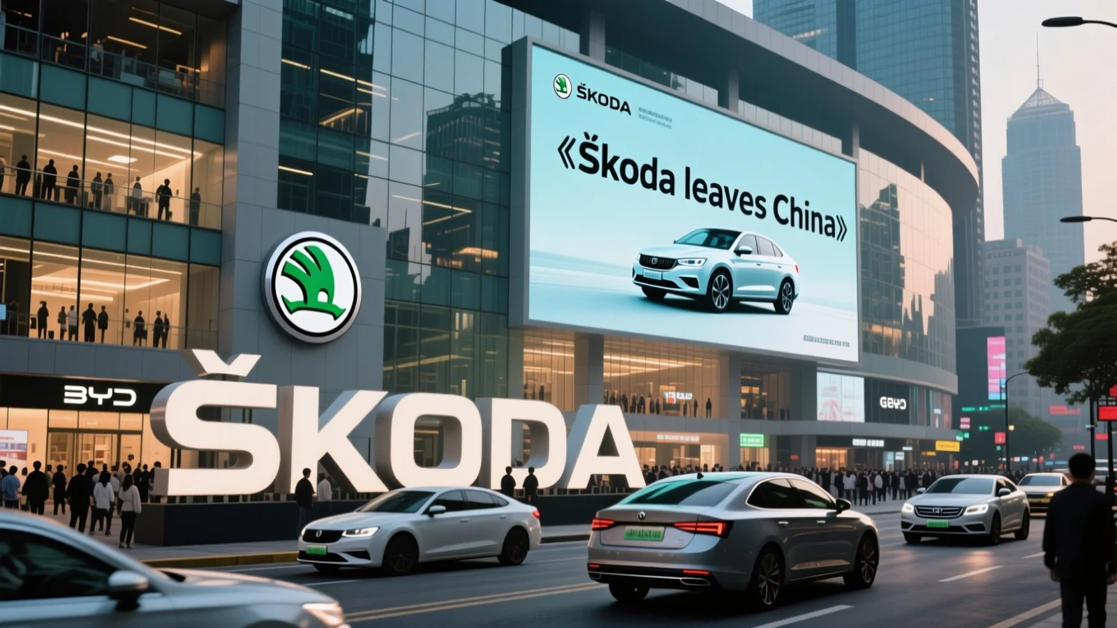 Škoda покидает китайский рынок